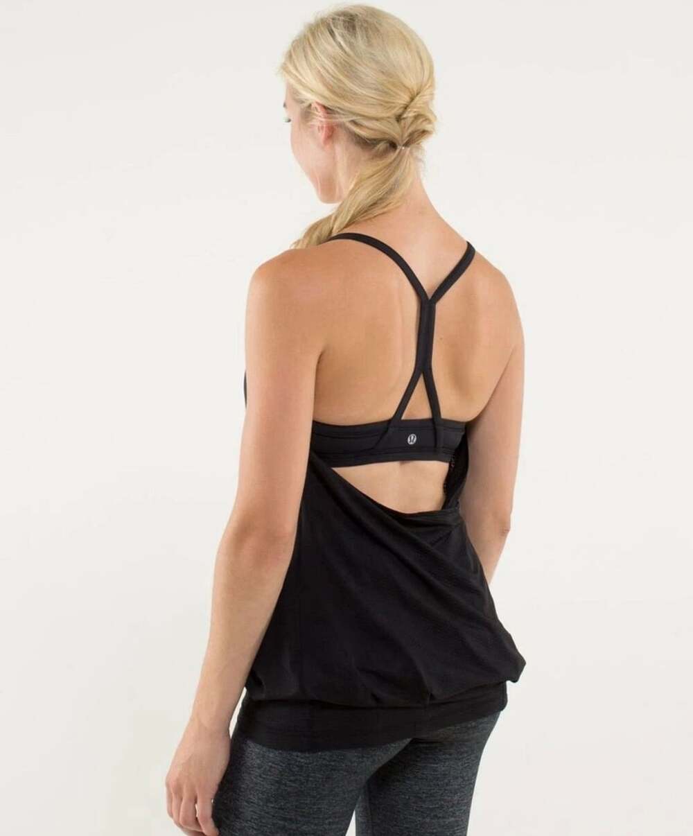 Lululemon Women's C.Y.B. Tank Black - Size 0
